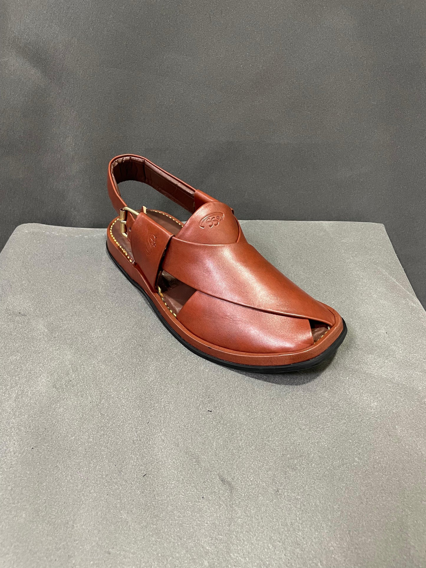 ✨ ROUND SHAPE PESHAWARI MEDICATED CHAPPAL – SOFT & PREMIUM QUALITY ✨(Master)