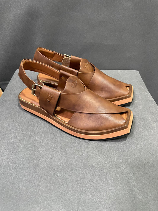 β¨ KAPTAN PESHAWARI CHAPPAL β ROYAL STYLE | MEDICATED COMFORT β¨(Double Shade)