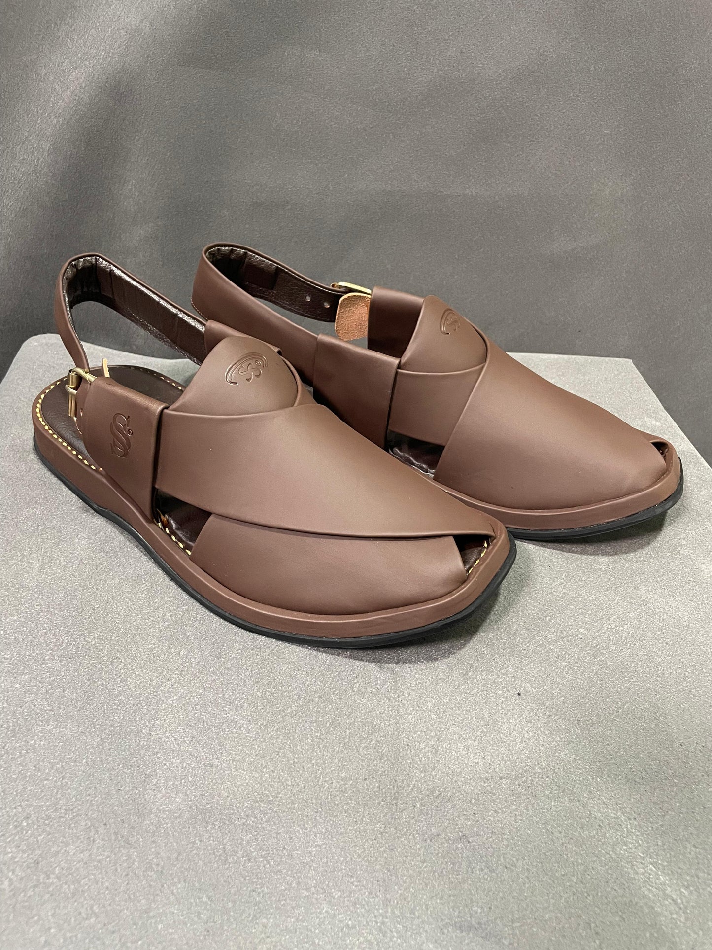✨ ROUND SHAPE PESHAWARI MEDICATED CHAPPAL – SOFT & PREMIUM QUALITY ✨(Pepesi)